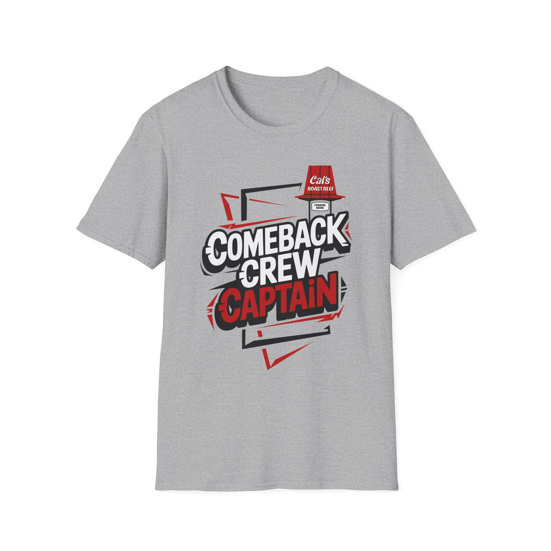 Comeback Crew Captain T-Shirt – Design 1