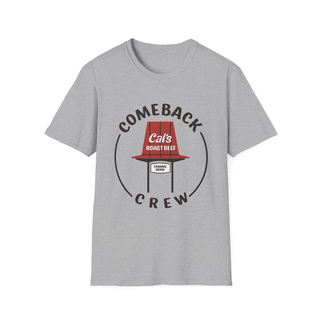 Comeback Crew T-Shirt — Design 2